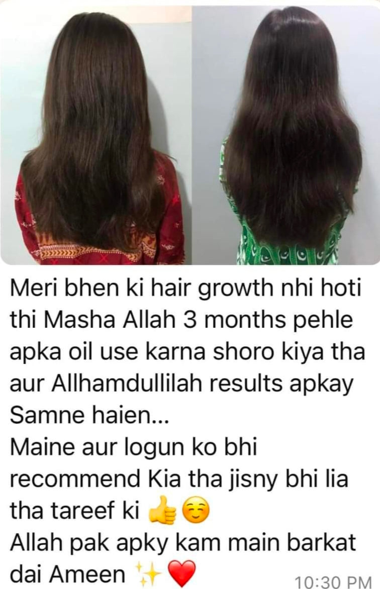 Regrow plus organic hair oil